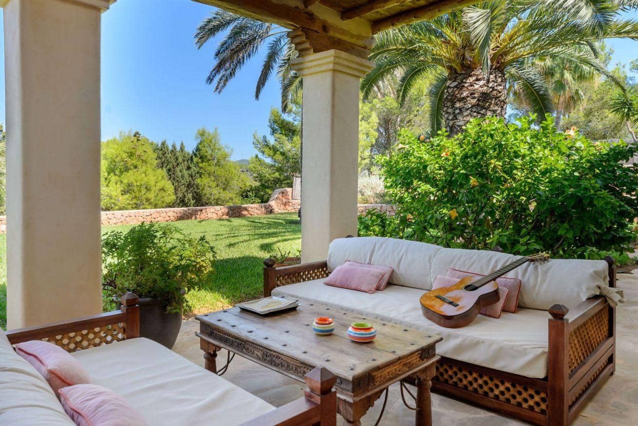 Villa/Maison de 3 chambres de location de vacances à Ibiza ville avec piscine - 11 000 € (Ref: 9064972)