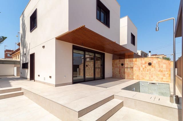 3 soveværelse Villa til salg i Santiago de la Ribera, San Javier med swimmingpool - € 529.000 (Ref: 10001004)
