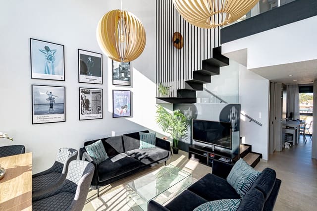 3 soveværelse Penthouse til salg i Los Dolses, Orihuela med swimmingpool - € 549.000 (Ref: 8935765)