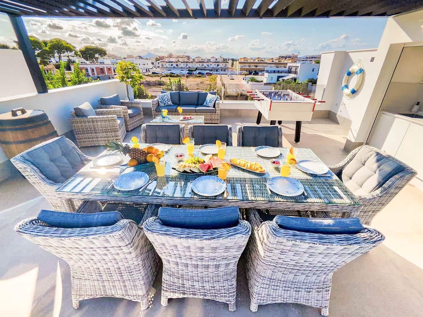 3 soveværelse Rækkehus til salg i Santiago de la Ribera med swimmingpool garage - € 735.000 (Ref: 9115223)