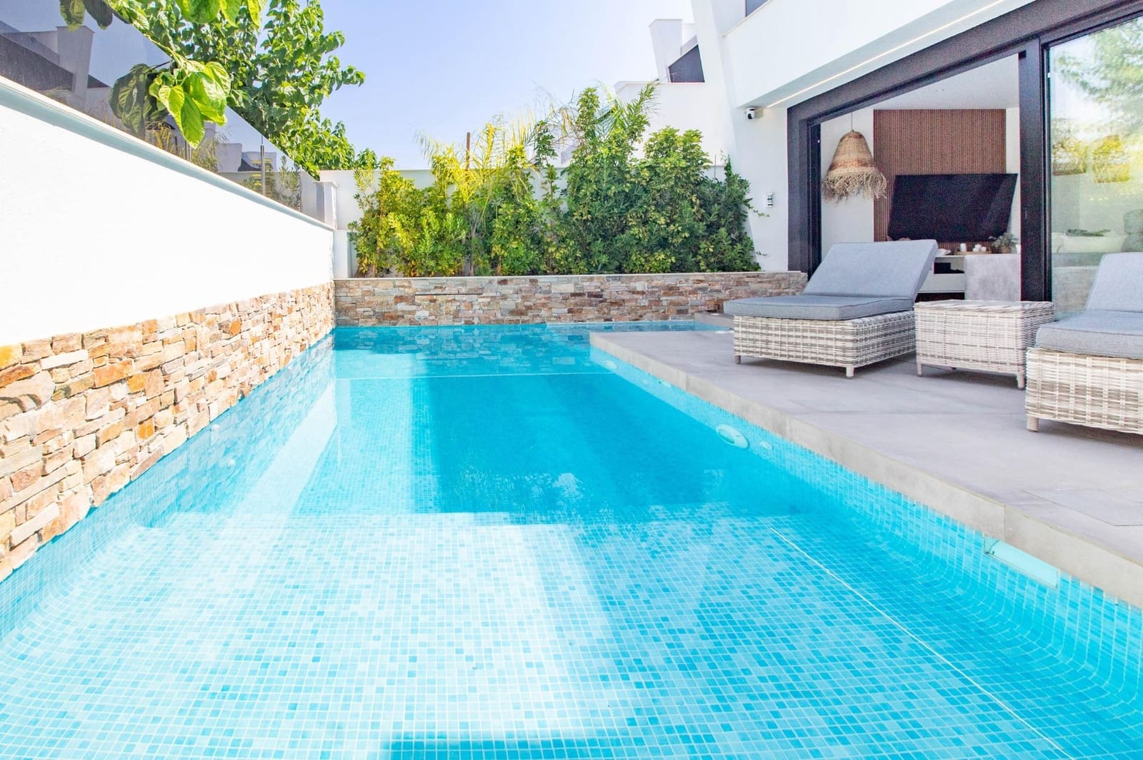 3 soveværelse Rækkehus til salg i Santiago de la Ribera med swimmingpool garage - € 735.000 (Ref: 9115223)