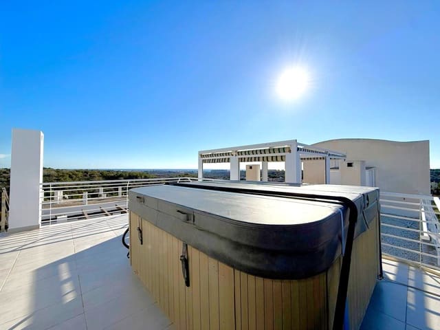 3 soveværelse Penthouse til salg i Lomas de Campoamor - Las Ramblas, Orihuela med swimmingpool garage - € 459.000 (Ref: 9427887)