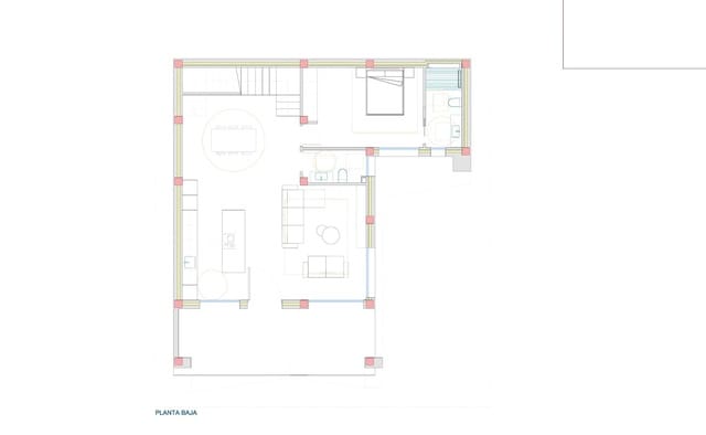 3 soverom Kjedet enebolig til salgs i Dolores med svømmebasseng - € 395 000 (Ref: 9528401)