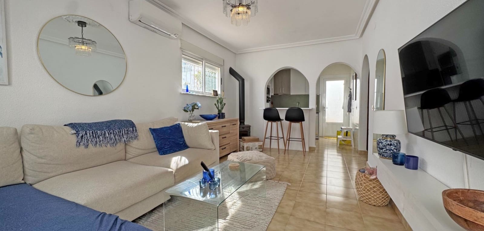 2 sovrum Semi-fristående Villa till salu i San Miguel de Salinas med pool - 119 500 € (Ref: 9570002)