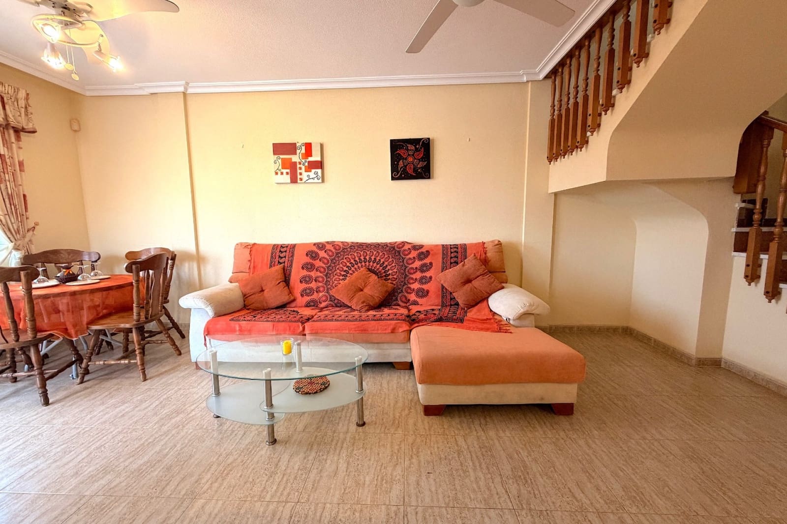 3 soverom Kjedet enebolig til salgs i Algorfa med svømmebasseng - € 249 995 (Ref: 9827578)