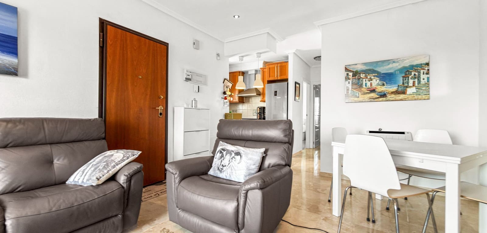 2 makuuhuone Huoneisto myytävänä paikassa Orihuela Costa mukana uima-altaan - 219 000 € (Ref: 9874047)