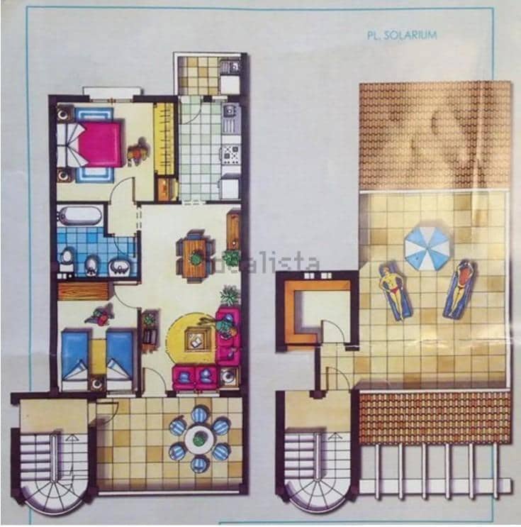 2 camera da letto Appartamento in vendita in Orihuela Costa con piscina - 127.000 € (Rif: 9874070)