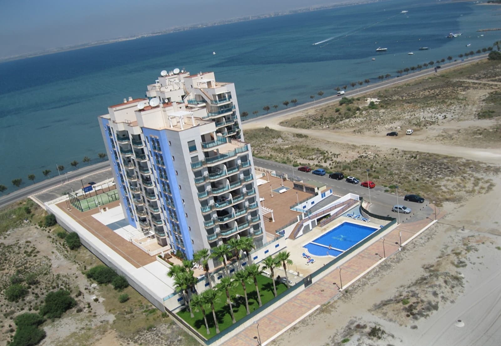 2 soveværelse Penthouse til salg i La Manga del Mar Menor med swimmingpool garage - € 234.000 (Ref: 9874100)