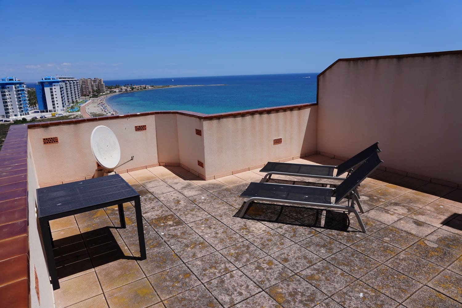 2 soveværelse Penthouse til salg i La Manga del Mar Menor med swimmingpool garage - € 234.000 (Ref: 9874100)