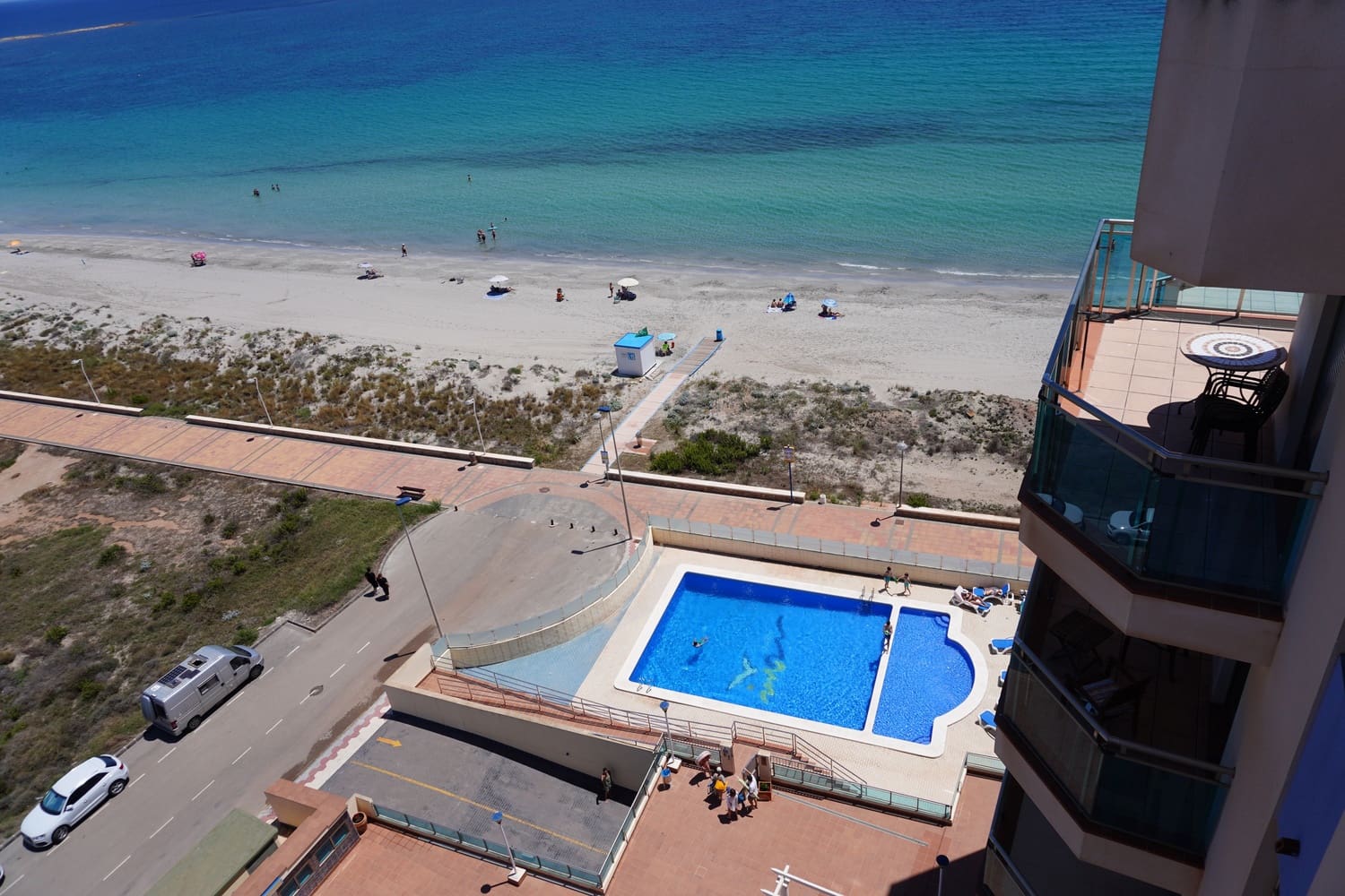 2 soveværelse Penthouse til salg i La Manga del Mar Menor med swimmingpool garage - € 234.000 (Ref: 9874100)