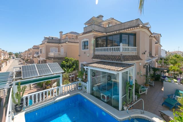2 Zimmer Doppelhaus zu verkaufen in La Zenia, Orihuela mit Pool - 295.000 € (Ref: 9891090)