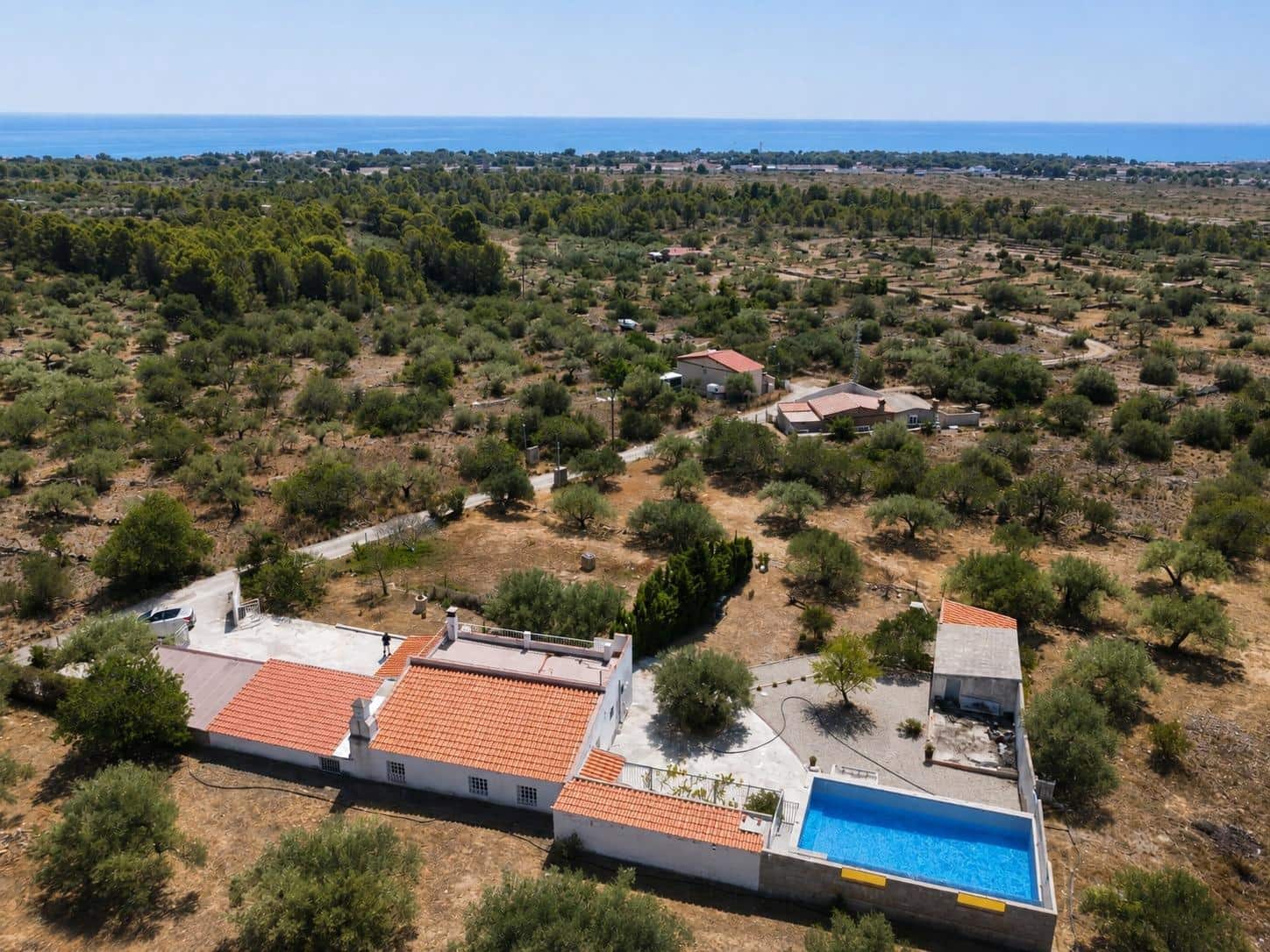 5 soveværelse Finca/Landehus til salg i Vandellos i l'Hospitalet de l'Infant med swimmingpool garage - € 375.000 (Ref: 10022502)