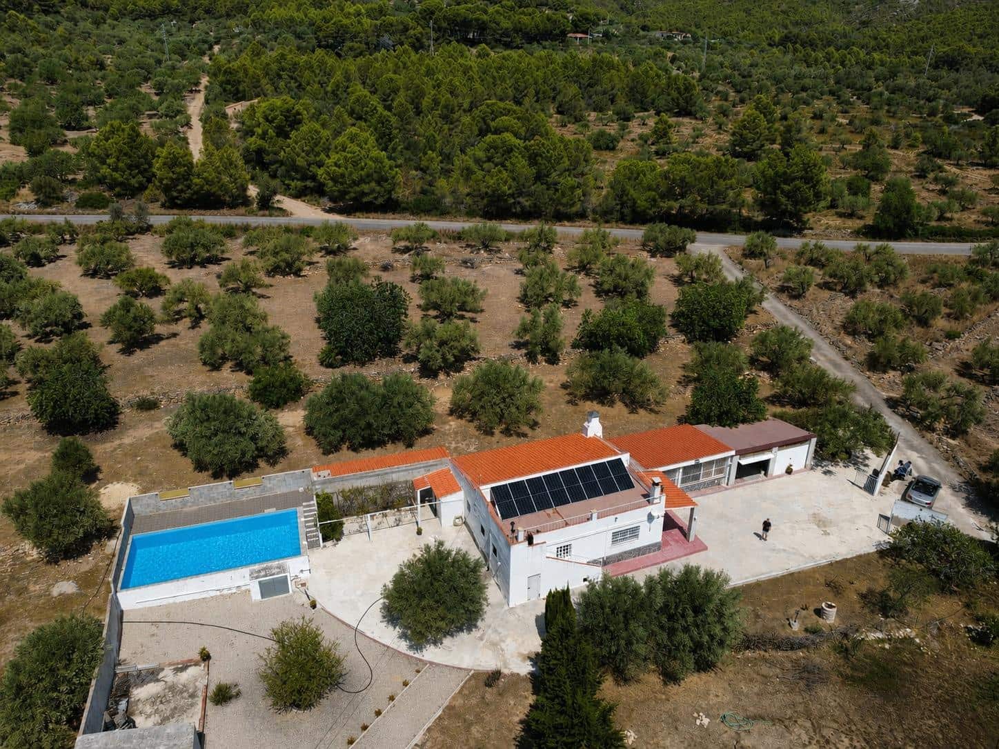 5 soveværelse Finca/Landehus til salg i Vandellos i l'Hospitalet de l'Infant med swimmingpool garage - € 375.000 (Ref: 10022502)