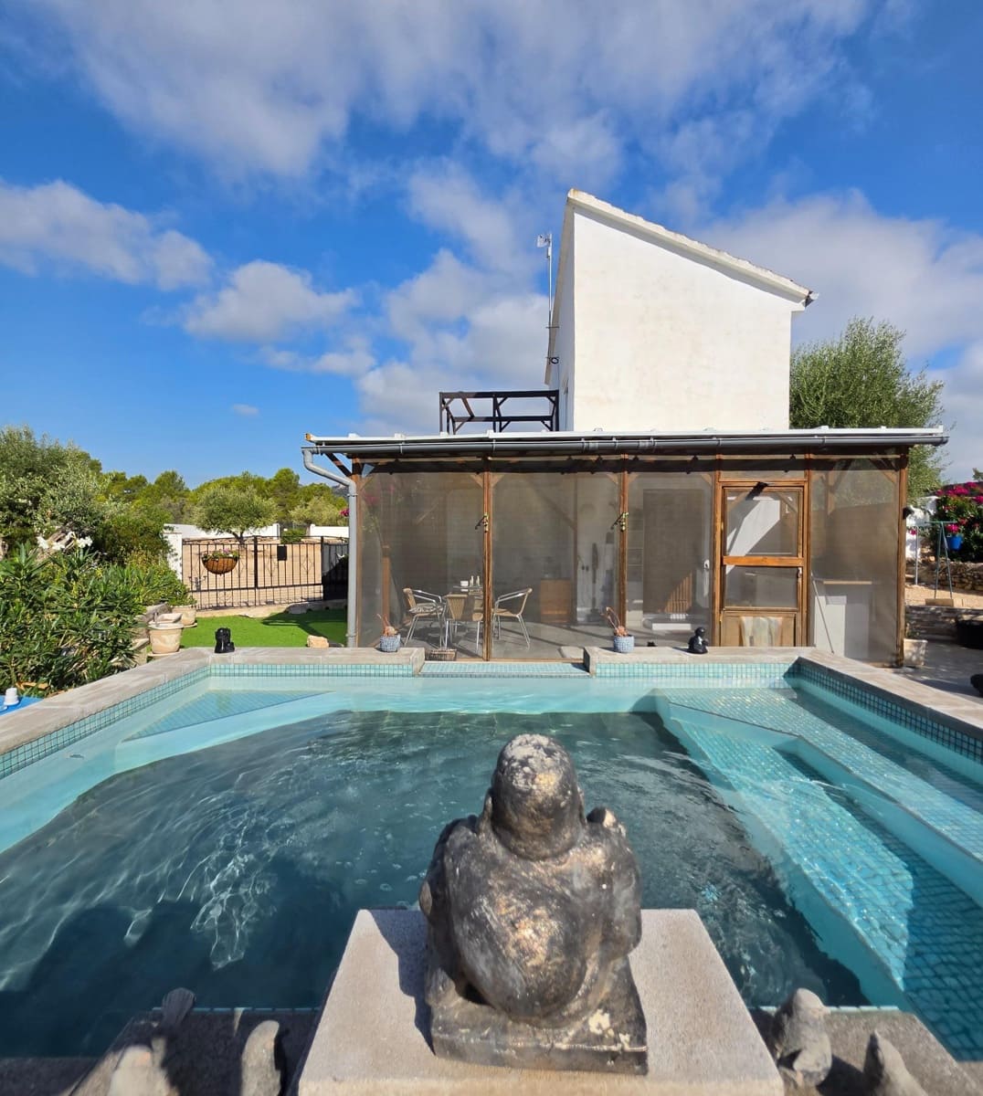 4 sovrum Finca/Hus på landet till salu i El Perello med pool - 395 000 € (Ref: 10059160)