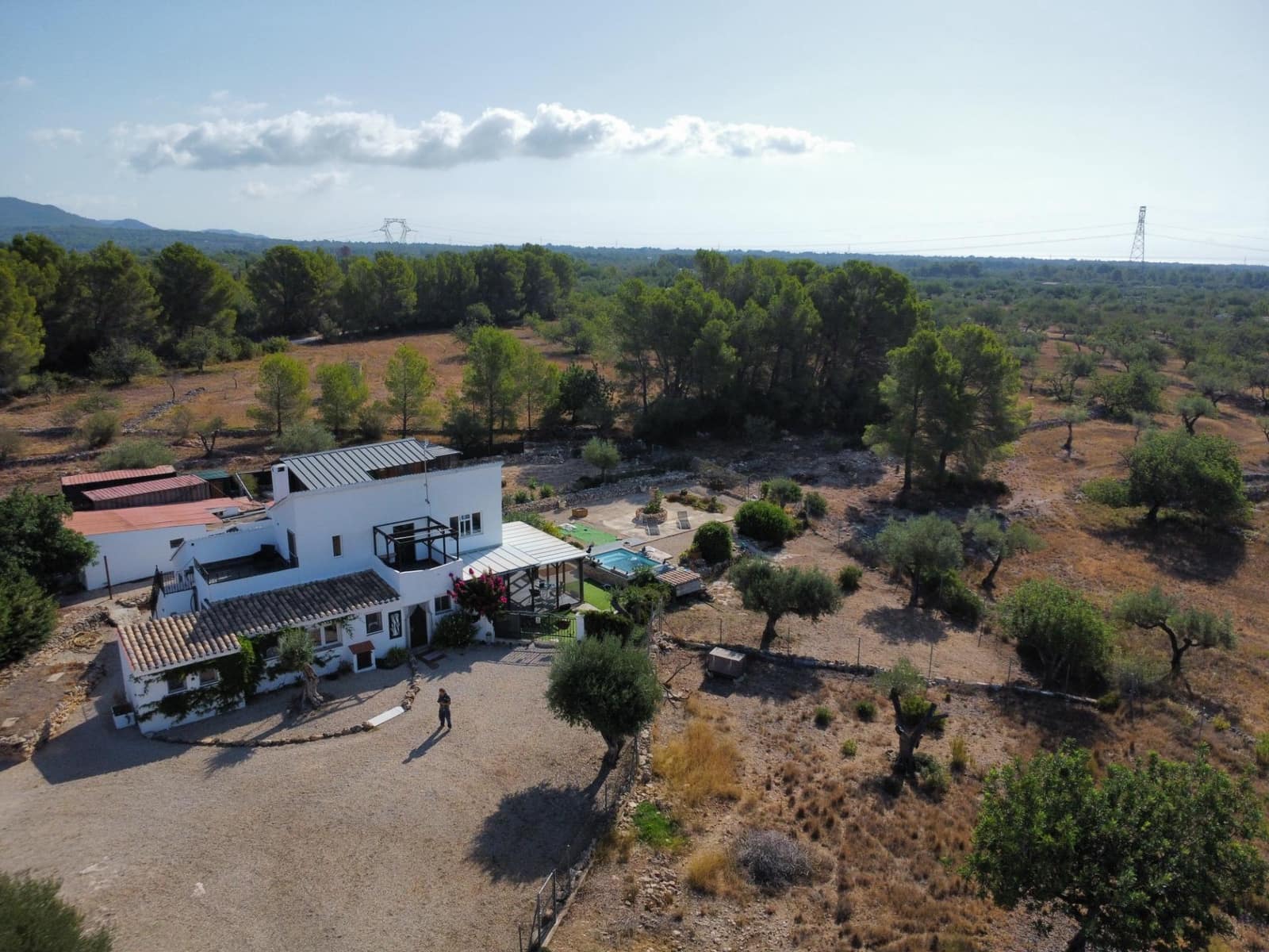 4 sovrum Finca/Hus på landet till salu i El Perello med pool - 395 000 € (Ref: 10059160)