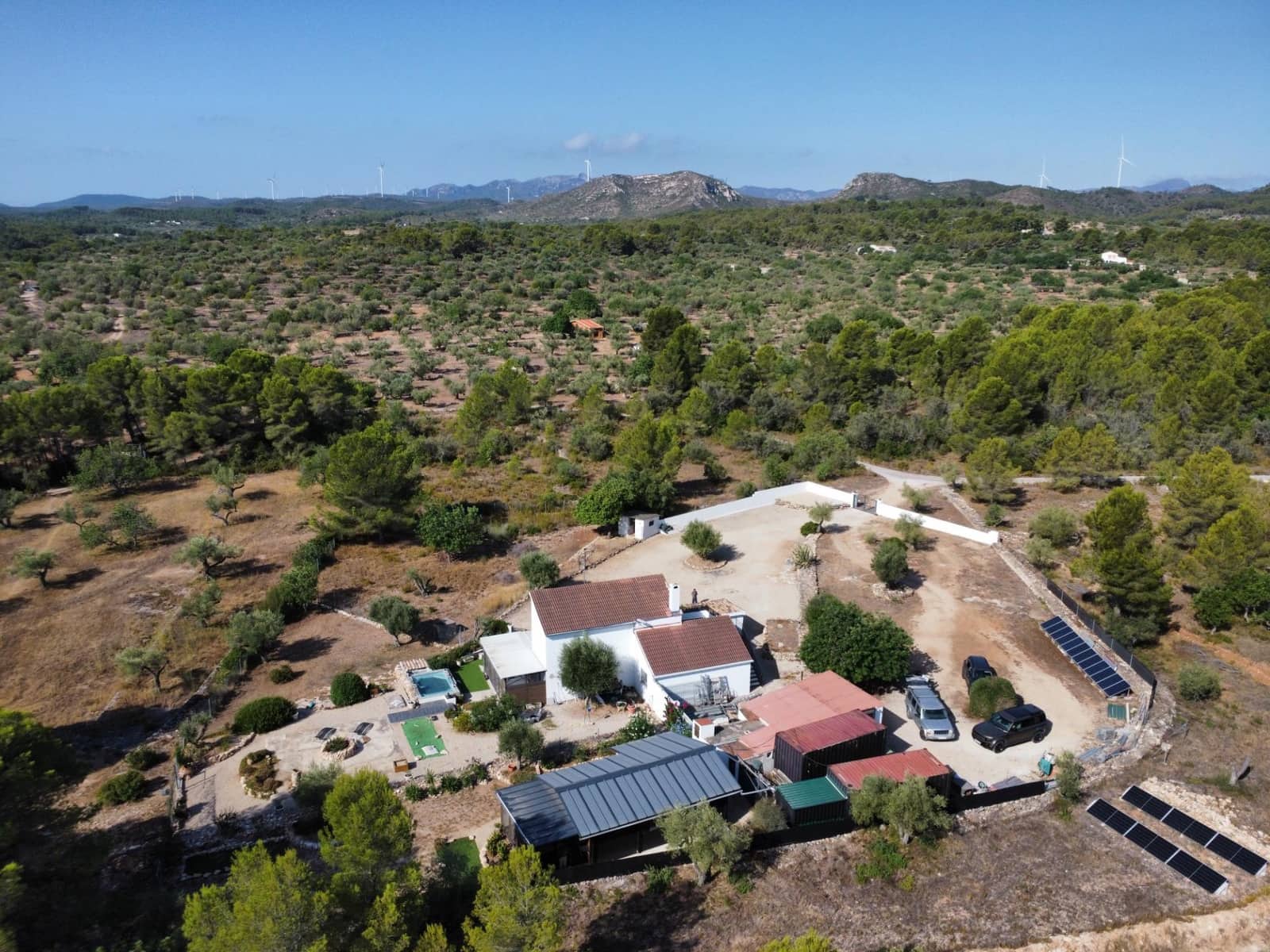 4 sovrum Finca/Hus på landet till salu i El Perello med pool - 395 000 € (Ref: 10059160)