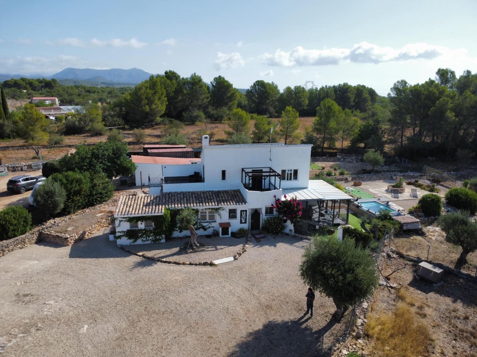 4 sovrum Finca/Hus på landet till salu i El Perello med pool - 395 000 € (Ref: 10059160)