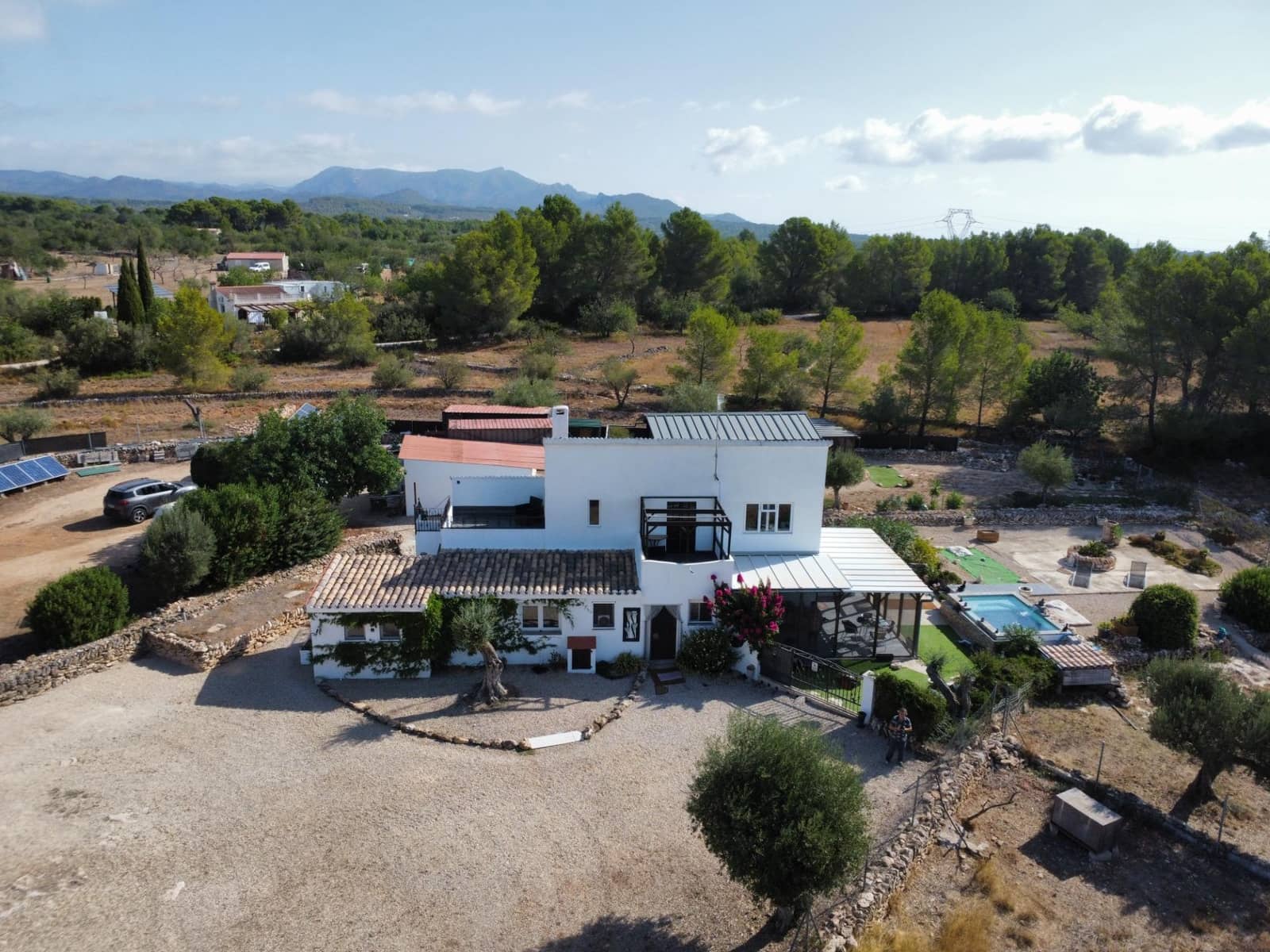 4 sovrum Finca/Hus på landet till salu i El Perello med pool - 395 000 € (Ref: 10059160)