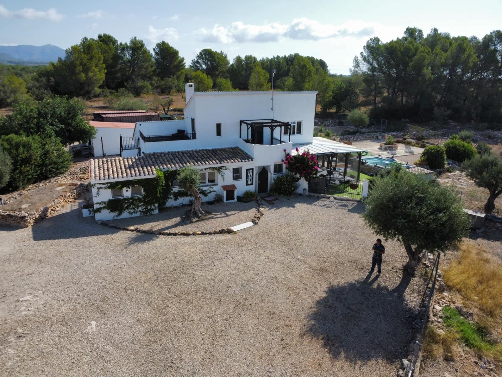 4 sovrum Finca/Hus på landet till salu i El Perello med pool - 395 000 € (Ref: 10059160)