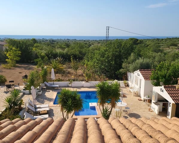 8 sovrum Finca/Hus på landet till salu i L'Ametlla de Mar med pool - 530 000 € (Ref: 7005087)