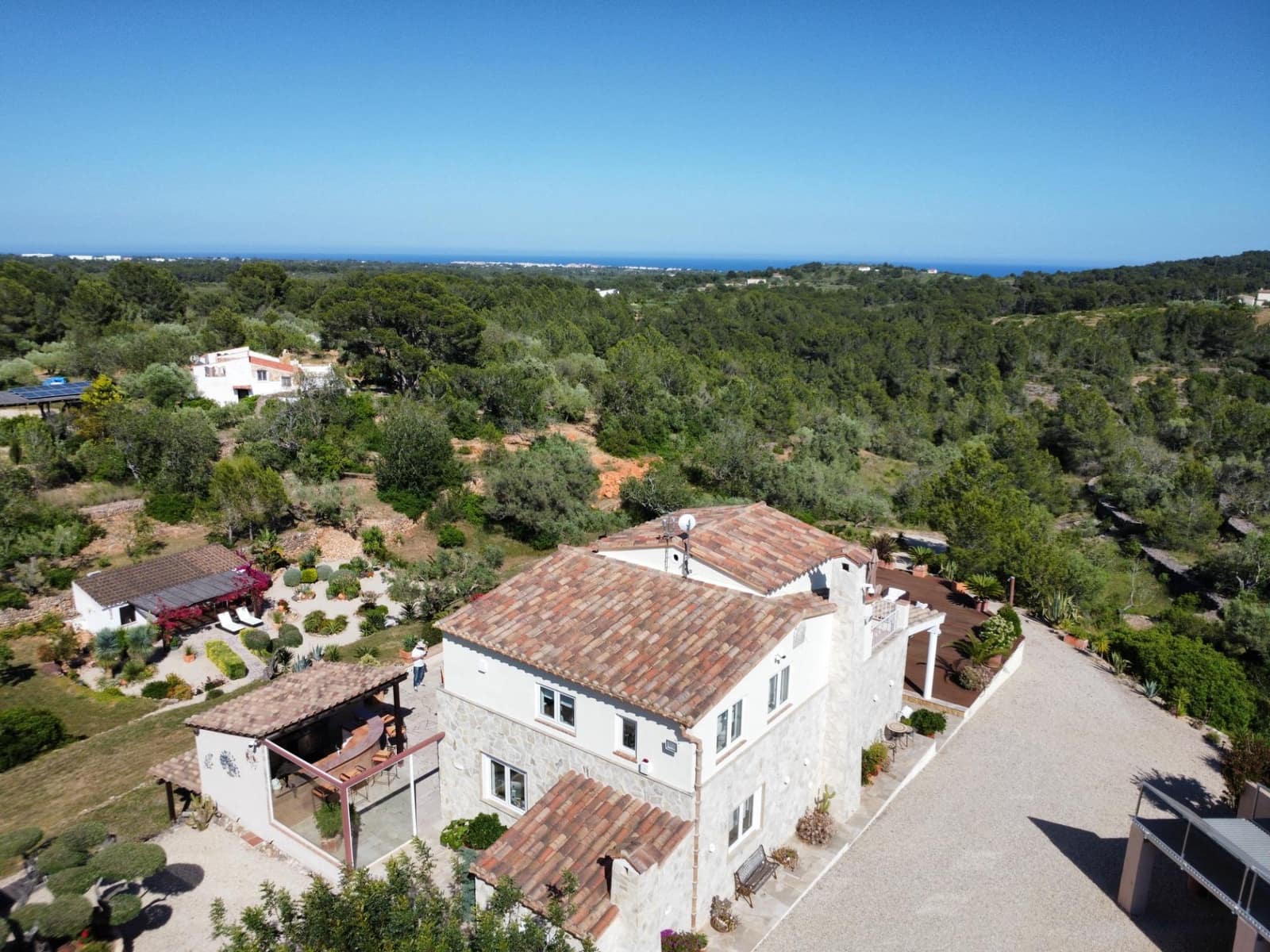 2 sovrum Finca/Hus på landet till salu i L'Ametlla de Mar med pool garage - 795 000 € (Ref: 9126734)