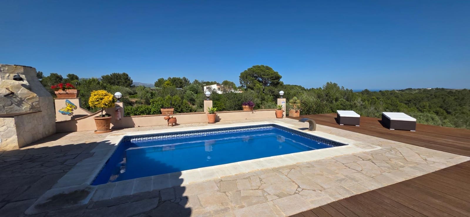 2 sovrum Finca/Hus på landet till salu i L'Ametlla de Mar med pool garage - 795 000 € (Ref: 9126734)