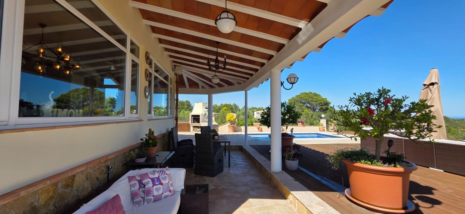 2 sovrum Finca/Hus på landet till salu i L'Ametlla de Mar med pool garage - 795 000 € (Ref: 9126734)