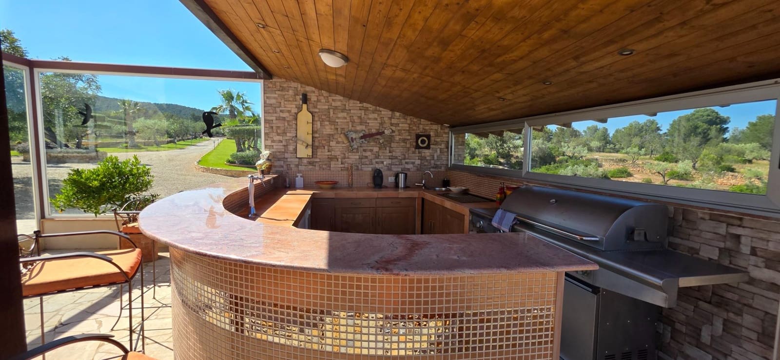 2 sovrum Finca/Hus på landet till salu i L'Ametlla de Mar med pool garage - 795 000 € (Ref: 9126734)