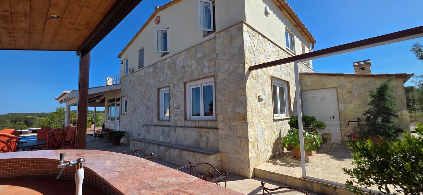 2 sovrum Finca/Hus på landet till salu i L'Ametlla de Mar med pool garage - 795 000 € (Ref: 9126734)