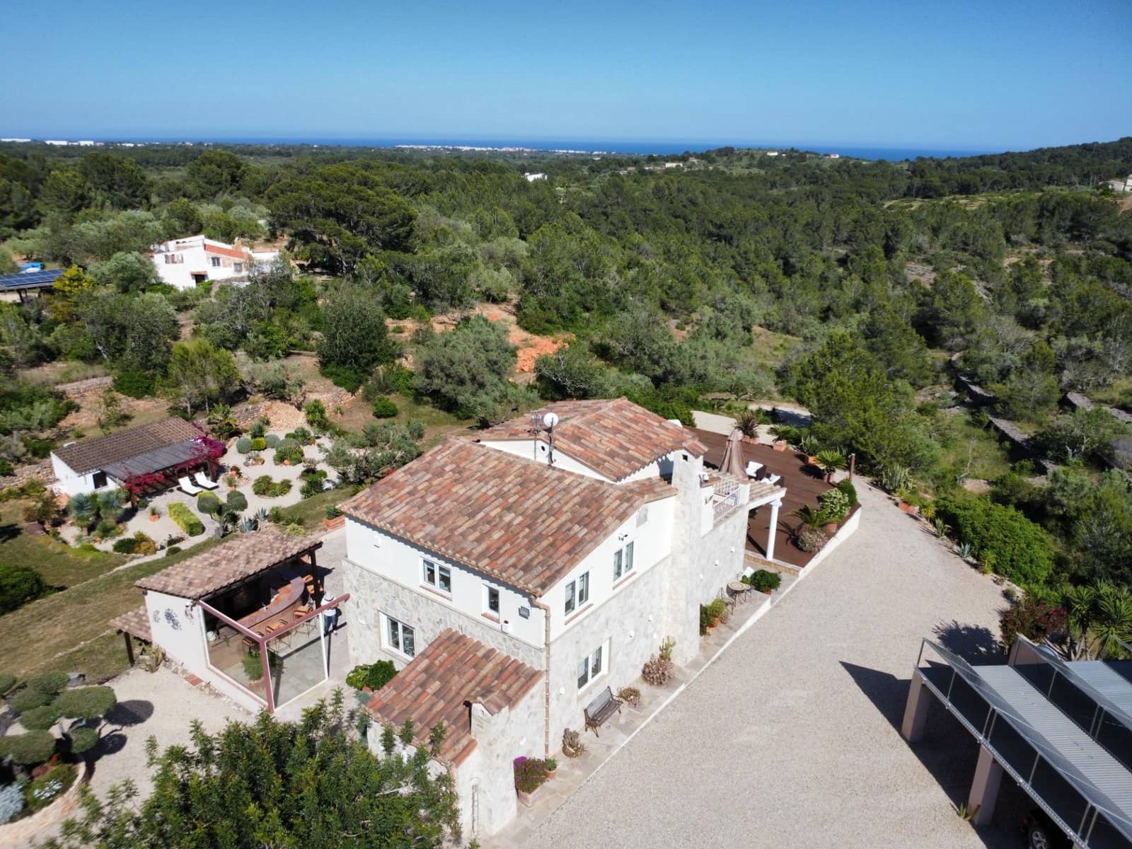 2 sovrum Finca/Hus på landet till salu i L'Ametlla de Mar med pool garage - 795 000 € (Ref: 9126734)