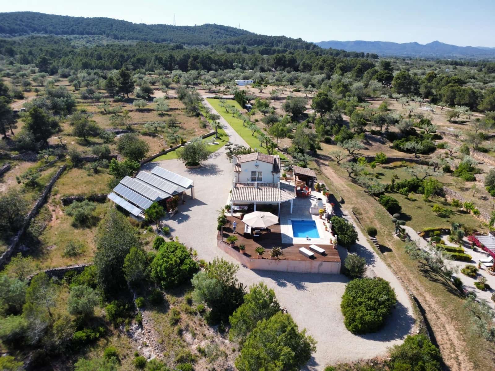 2 sovrum Finca/Hus på landet till salu i L'Ametlla de Mar med pool garage - 795 000 € (Ref: 9126734)