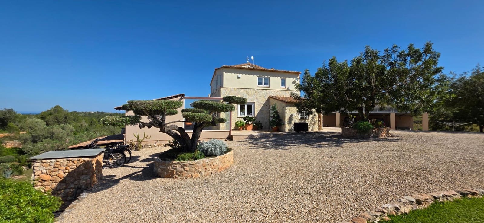 2 sovrum Finca/Hus på landet till salu i L'Ametlla de Mar med pool garage - 795 000 € (Ref: 9126734)