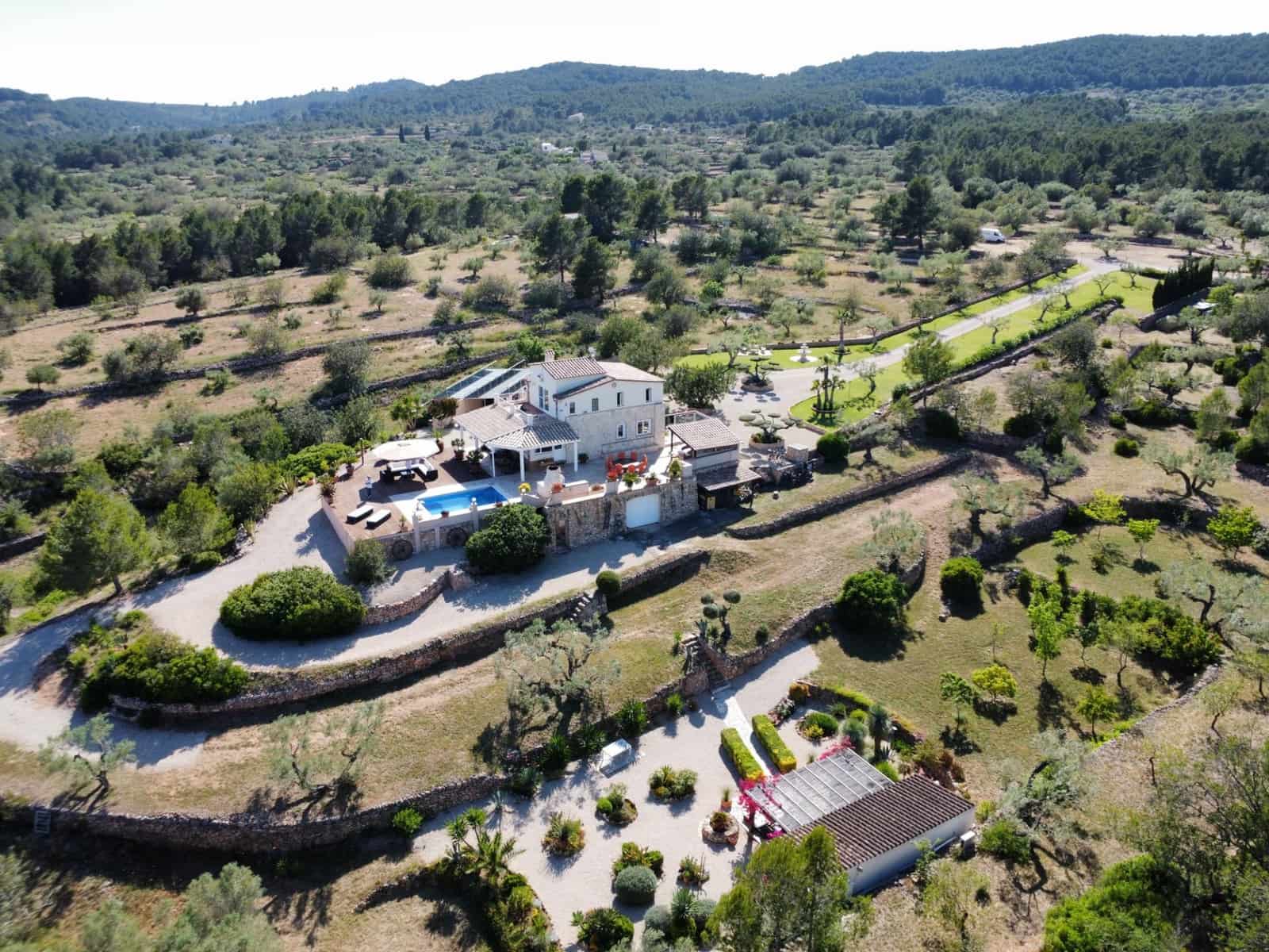 2 sovrum Finca/Hus på landet till salu i L'Ametlla de Mar med pool garage - 795 000 € (Ref: 9126734)