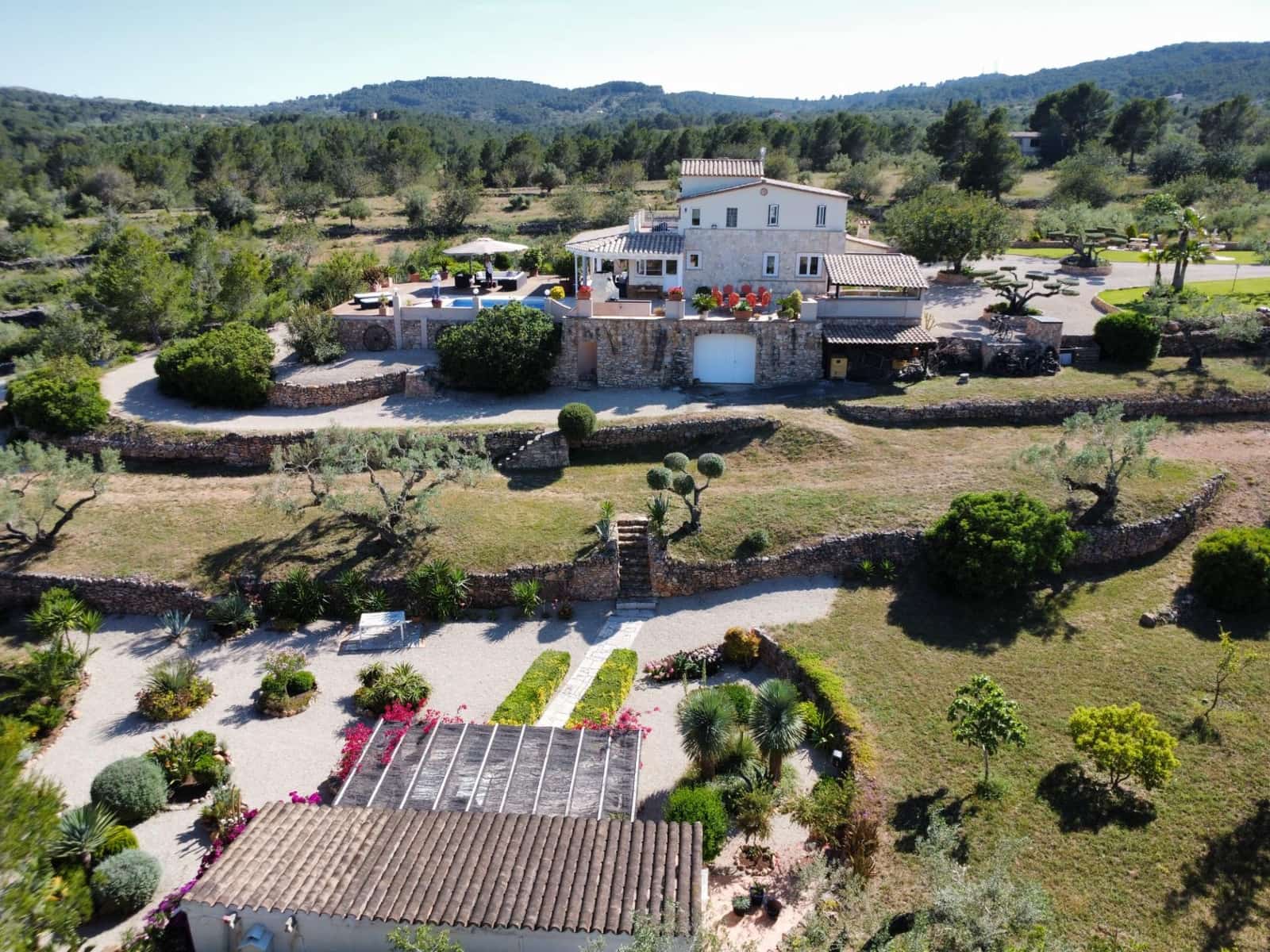 2 sovrum Finca/Hus på landet till salu i L'Ametlla de Mar med pool garage - 795 000 € (Ref: 9126734)