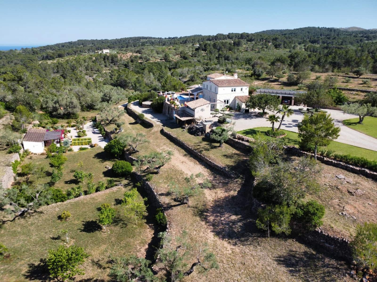 2 sovrum Finca/Hus på landet till salu i L'Ametlla de Mar med pool garage - 795 000 € (Ref: 9126734)