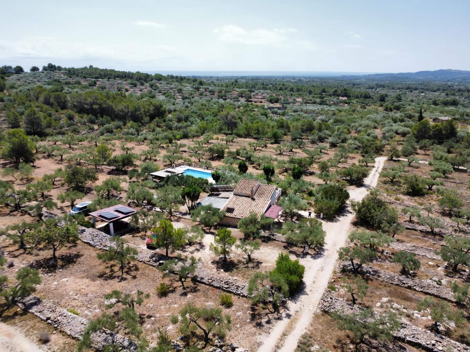 5 sovrum Finca/Hus på landet till salu i L'Ametlla de Mar med pool - 470 000 € (Ref: 9137037)