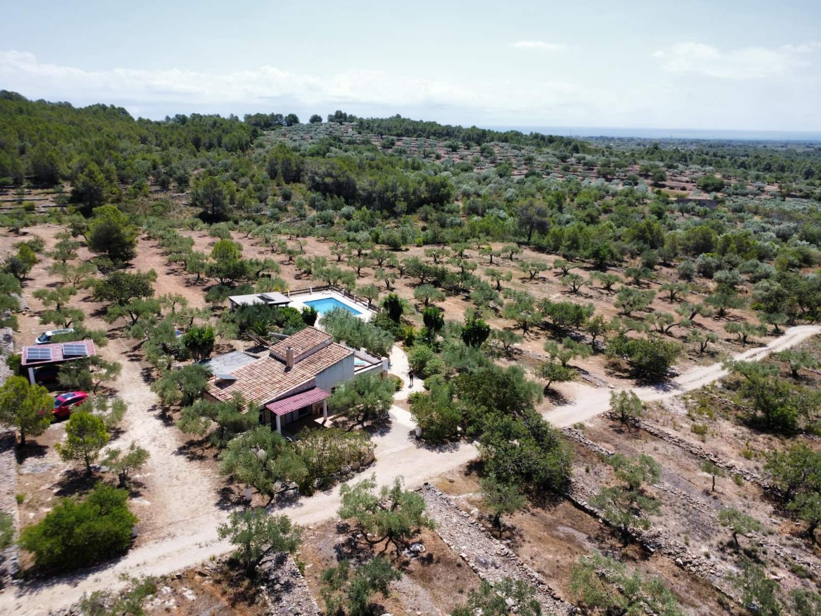 5 sovrum Finca/Hus på landet till salu i L'Ametlla de Mar med pool - 470 000 € (Ref: 9137037)