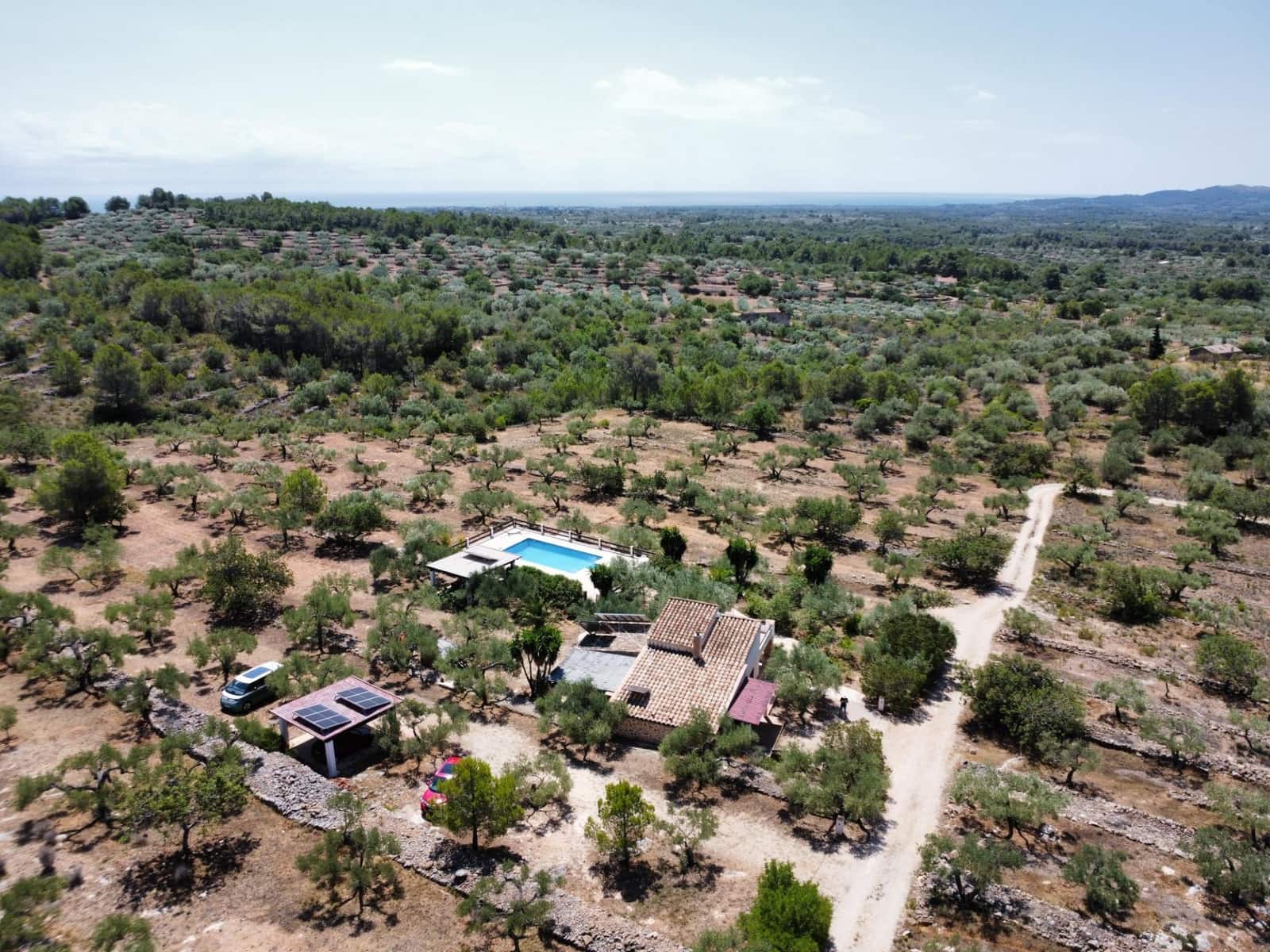 5 sovrum Finca/Hus på landet till salu i L'Ametlla de Mar med pool - 470 000 € (Ref: 9137037)