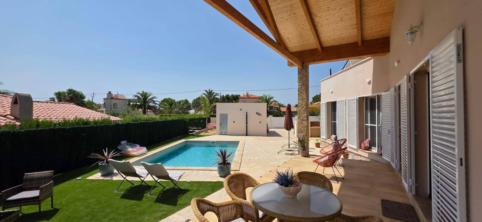 3 Zimmer Villa zu verkaufen in L'Ametlla de Mar mit Pool Garage - 550.000 € (Ref: 9807944)
