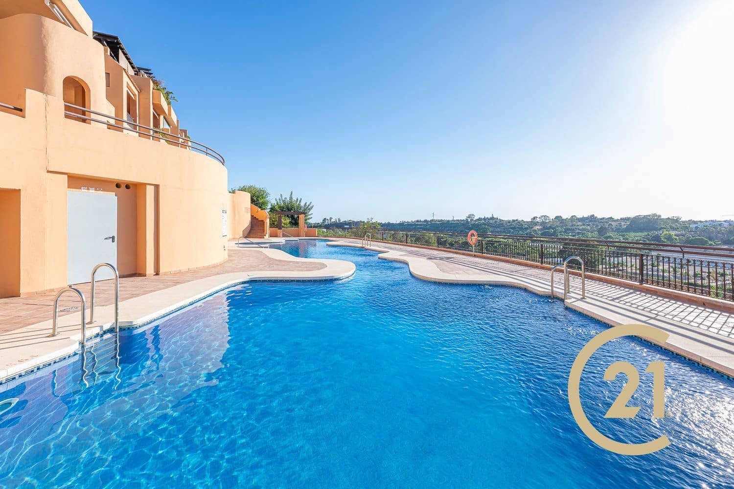 2 sovrum Lägenhet till salu i New Golden Mile med pool garage - 459 000 € (Ref: 10108625)