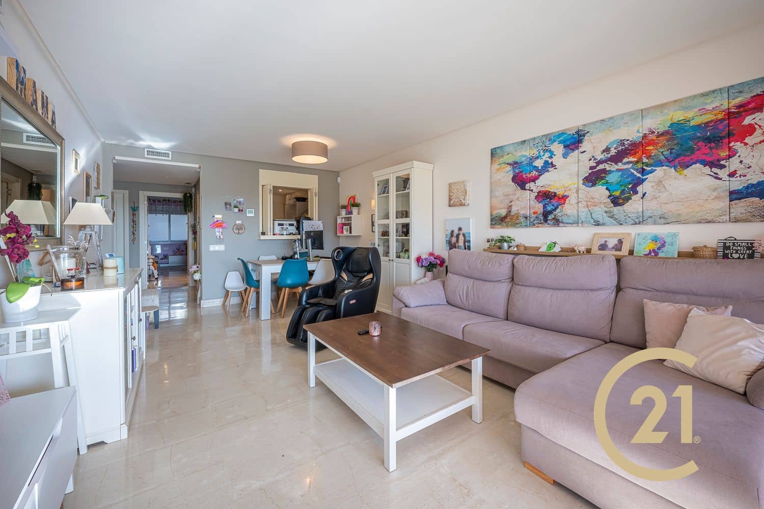 2 sovrum Lägenhet till salu i New Golden Mile med pool garage - 459 000 € (Ref: 10108625)