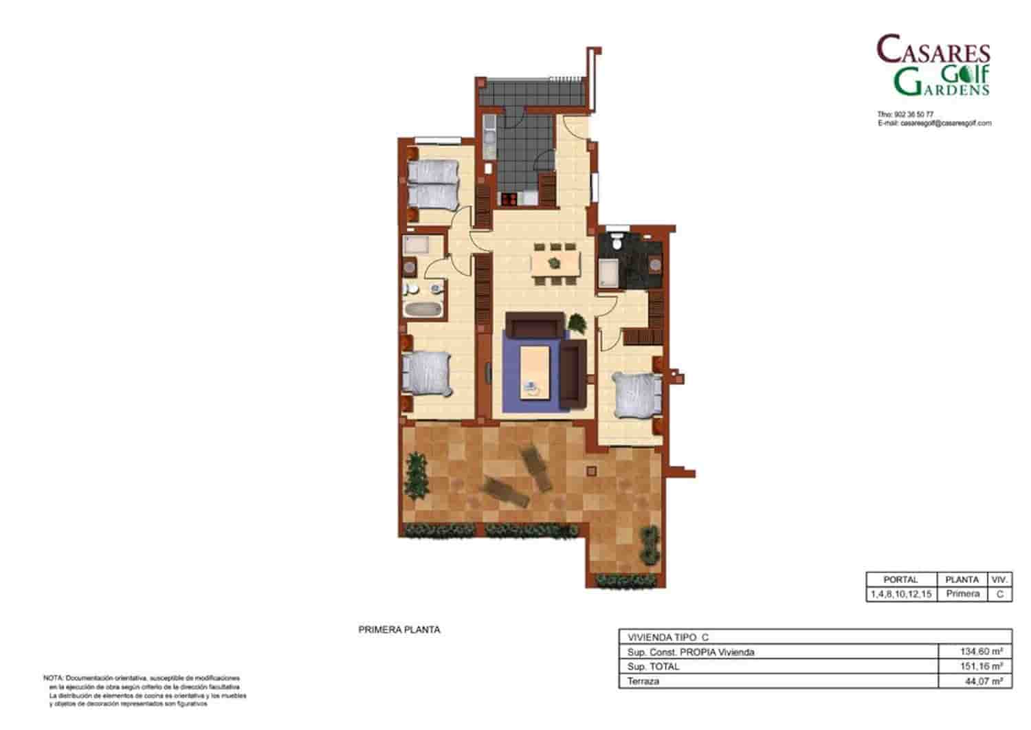 3 soveværelse Lejlighed til salg i Casares med swimmingpool garage - € 490.000 (Ref: 10161048)