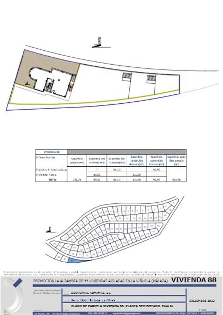 3 soveværelse Finca/Landehus til salg i Vinuela med garage - € 315.000 (Ref: 7711531)