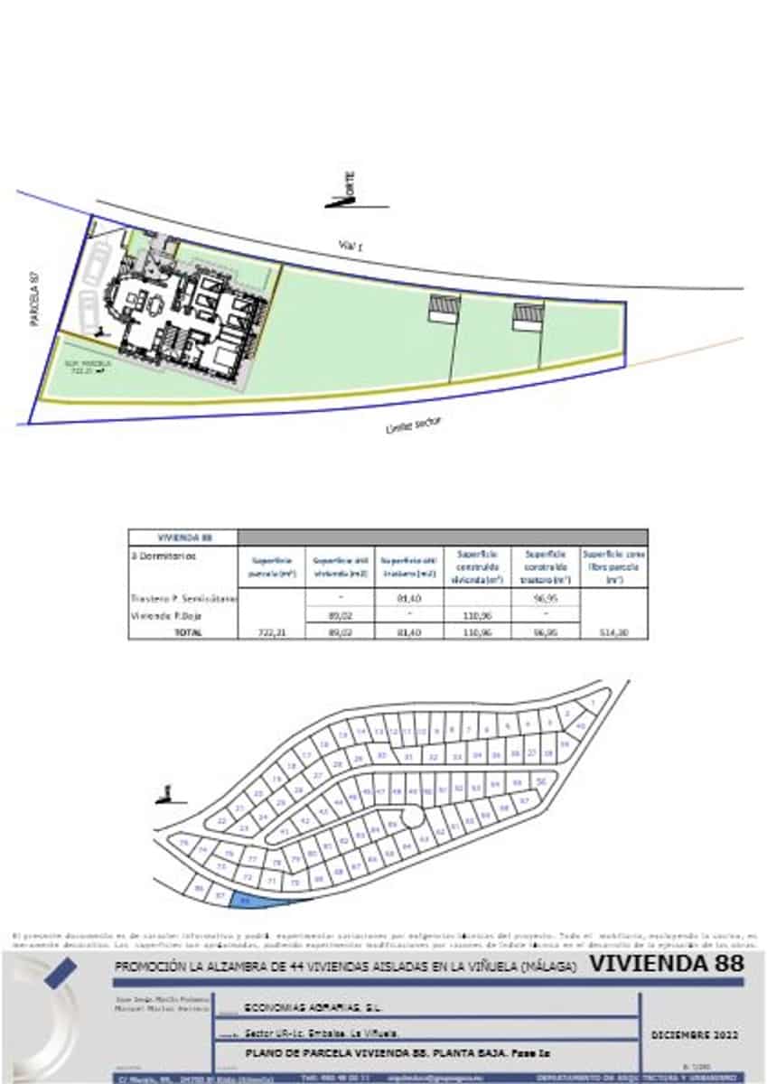 3 soveværelse Finca/Landehus til salg i Vinuela med garage - € 315.000 (Ref: 7711531)