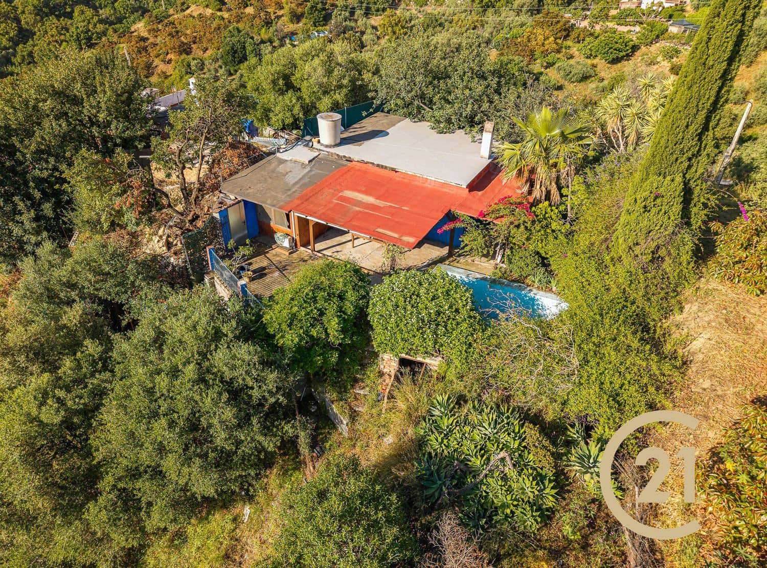 2 sovrum Finca/Hus på landet till salu i Ojen med pool garage - 265 000 € (Ref: 9861472)