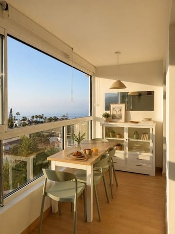Apartamento para arrendar em Las Chapas, Marbella com garagem - 1 600 € (Ref: 9919257)