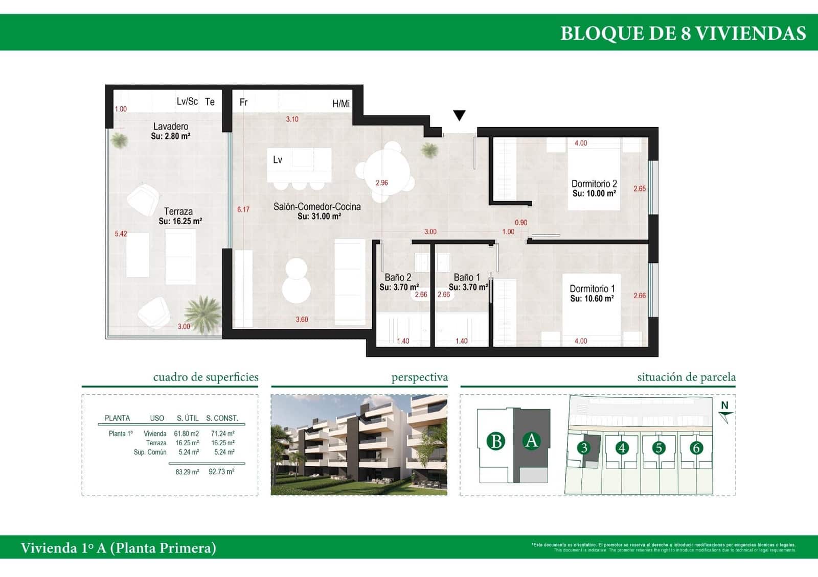 2 slaapkamer Appartement te koop in Condado de Alhama met zwembad garage - € 229.900 (Ref: 10004871)