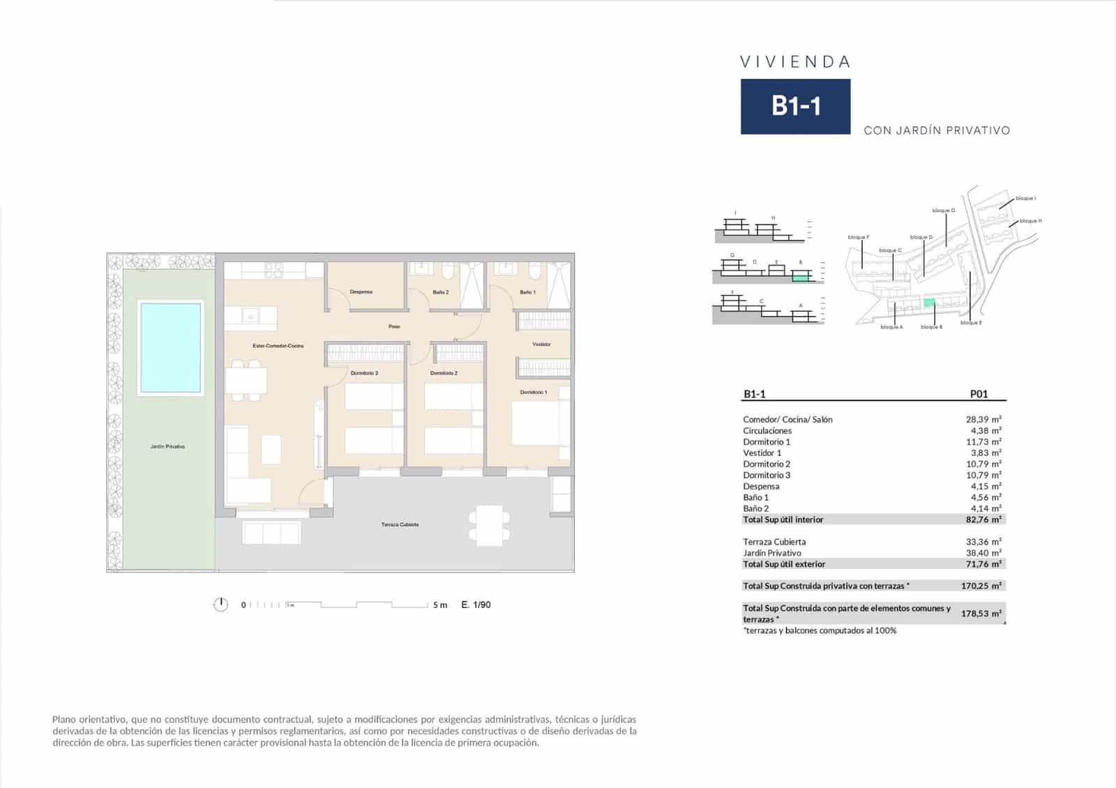 3 soveværelse Lejlighed til salg i Alfaz del Pi / L'Alfas del Pi med swimmingpool garage - € 406.000 (Ref: 10004882)