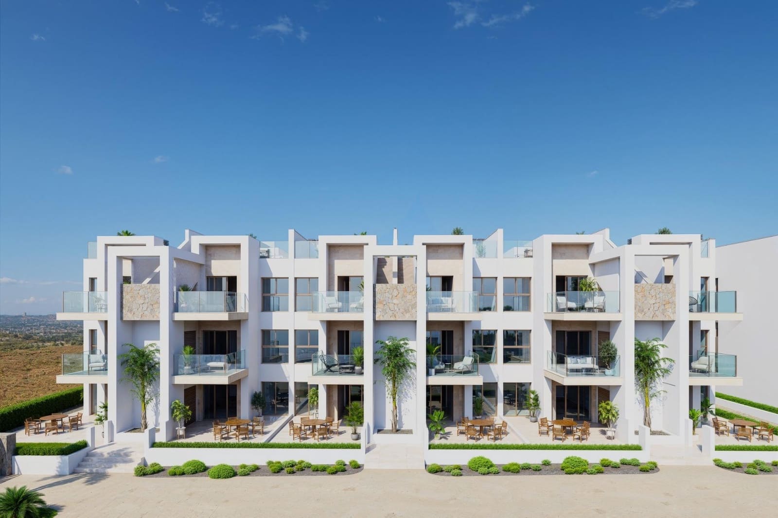 3 sovrum Takvåning till salu i Los Alcazares med pool garage - 409 000 € (Ref: 10004891)