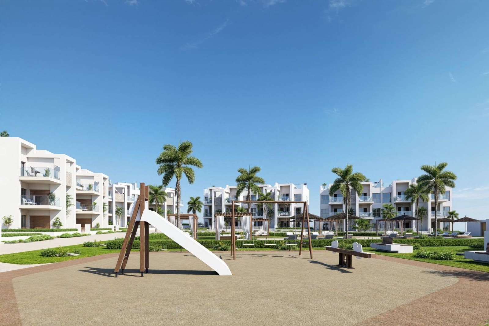 3 sovrum Takvåning till salu i Los Alcazares med pool garage - 409 000 € (Ref: 10004891)